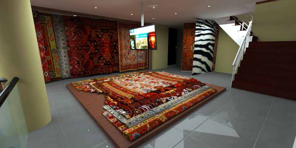 Large Carpet Store 3D model_6
