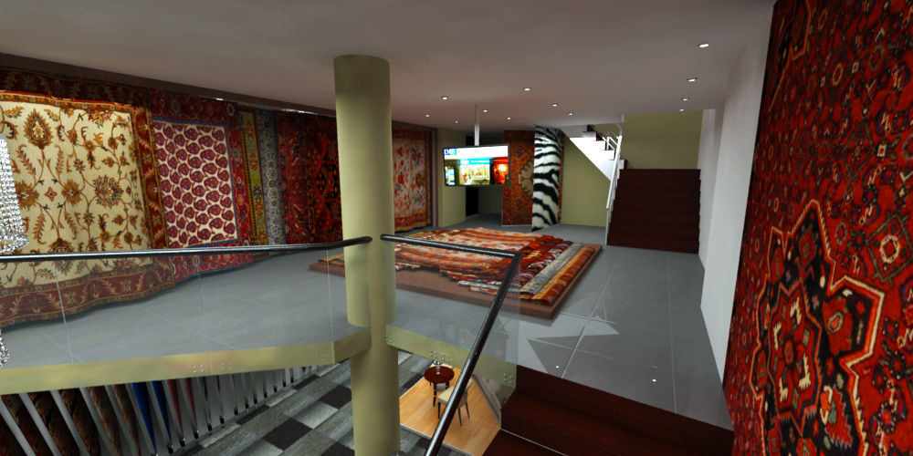 Large Carpet Store 3D model_5