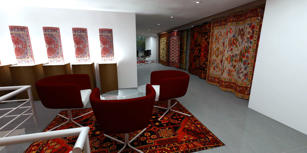 Large Carpet Store 3D model_9