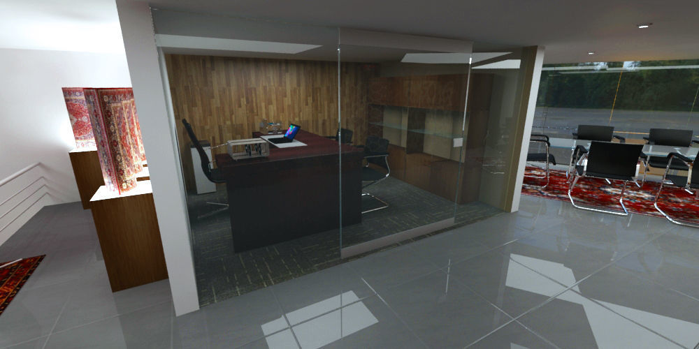 Large Carpet Store 3D model_2