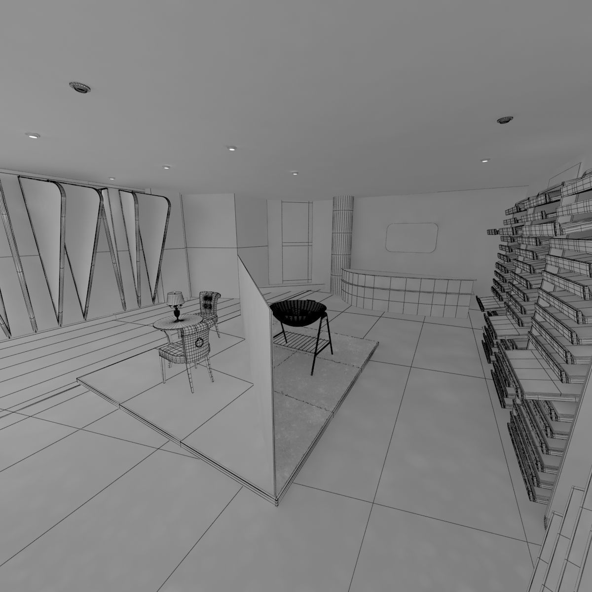 Large Carpet Store 3D model_22