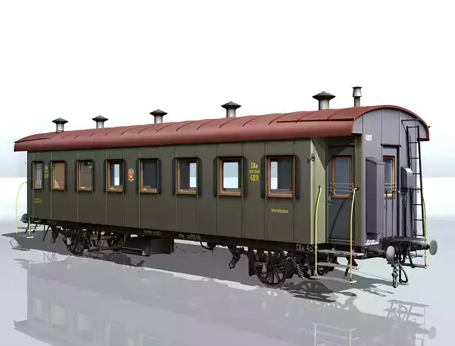 suburban wagon 3D model