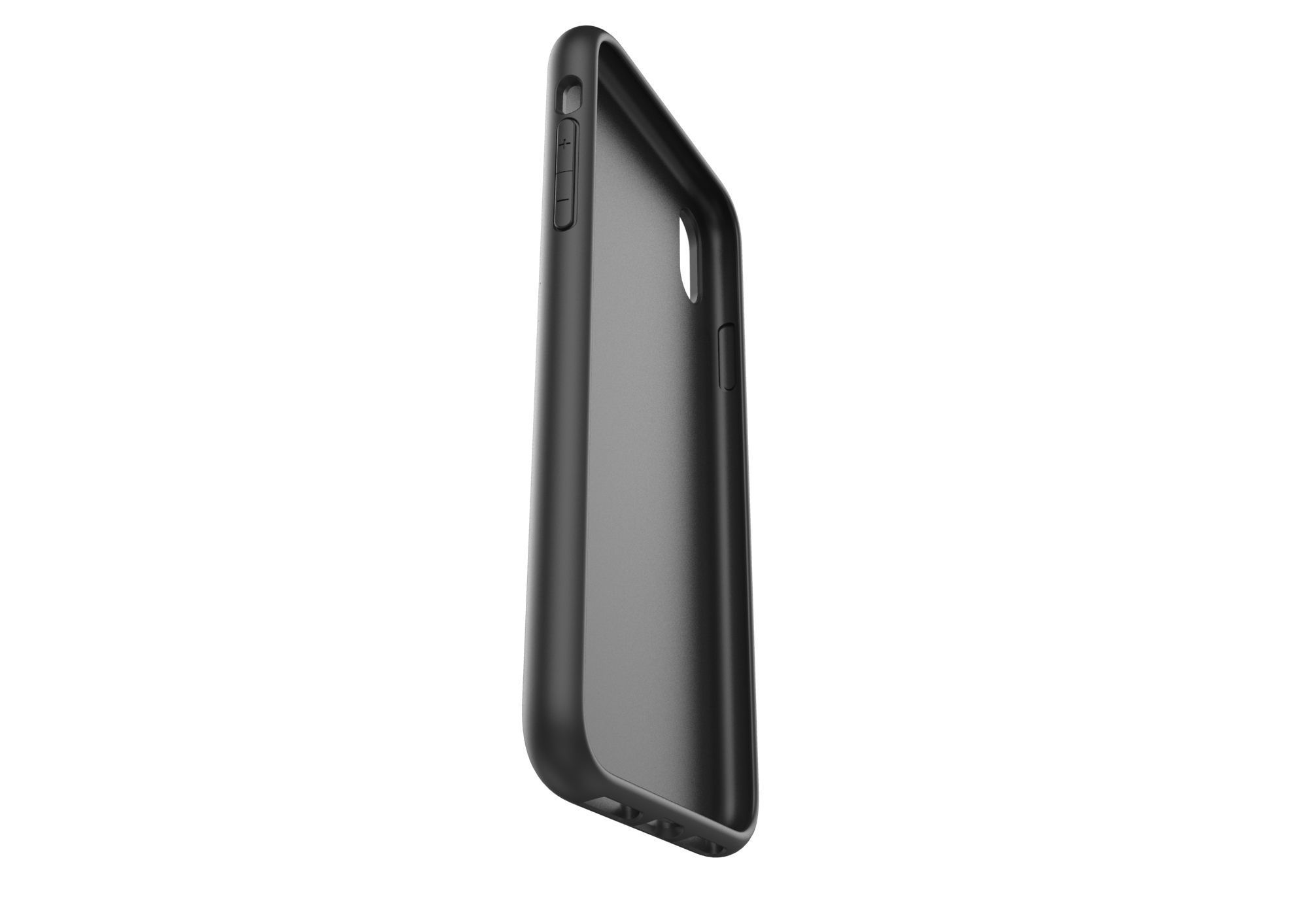 Realistic iphone XS Max black case design 3D print model_5
