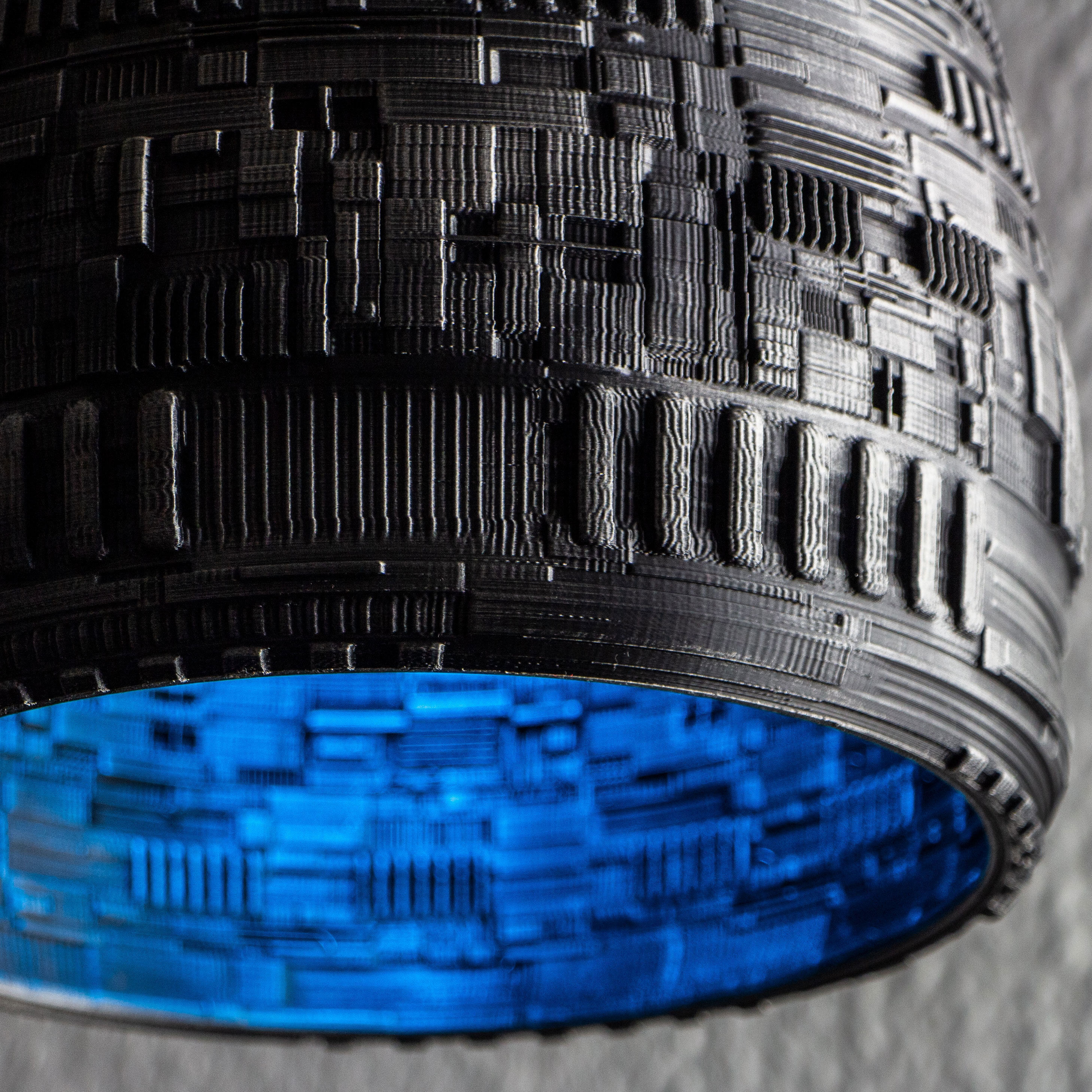 Sci-Fi Lamp Shade 3D print model_2