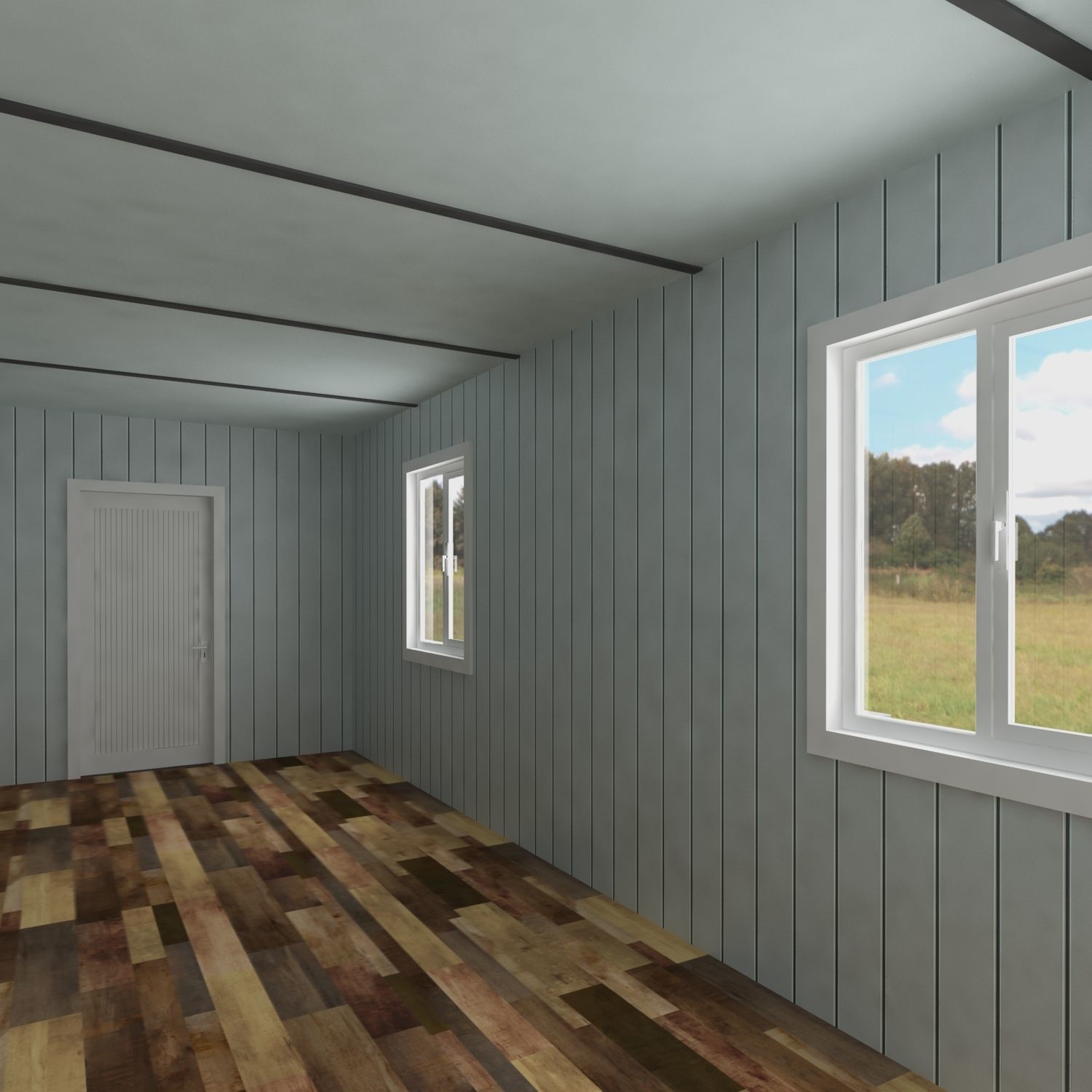 prefabricated building 3D model_5