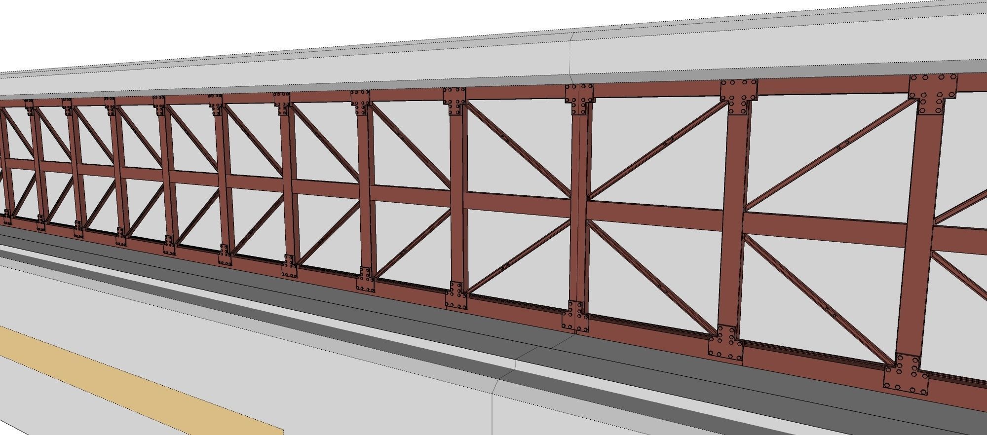 sci-fi architecture 7 3D model_16