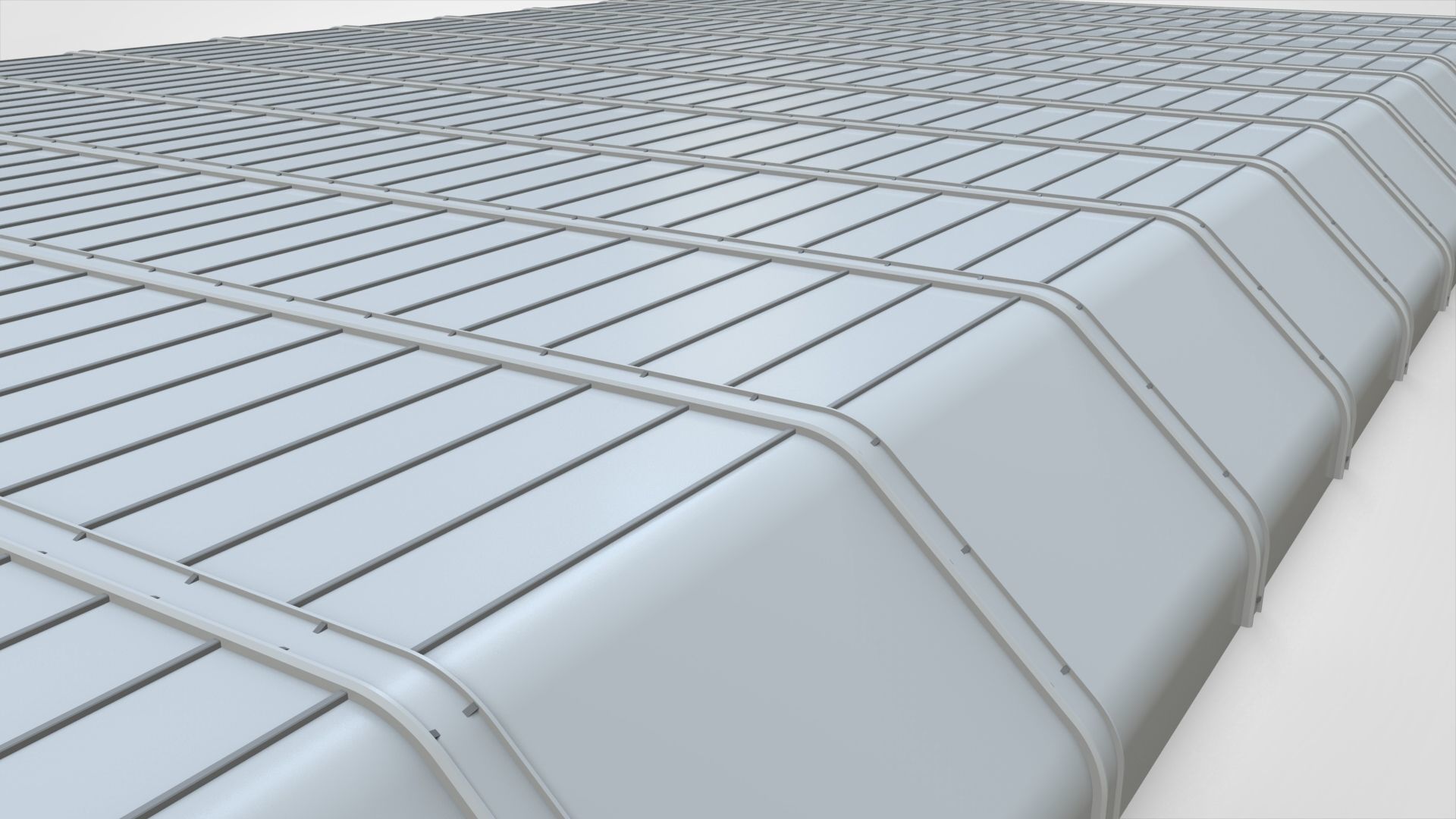 sci-fi architecture 7 3D model_8