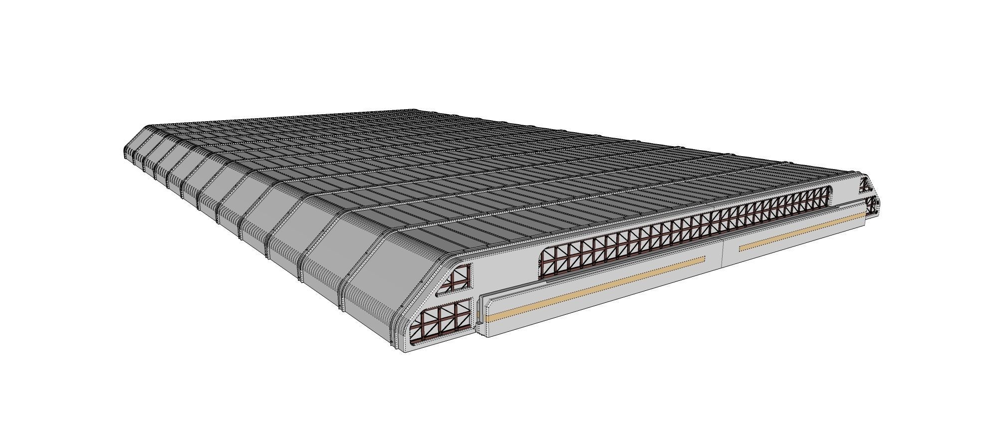 sci-fi architecture 7 3D model_11