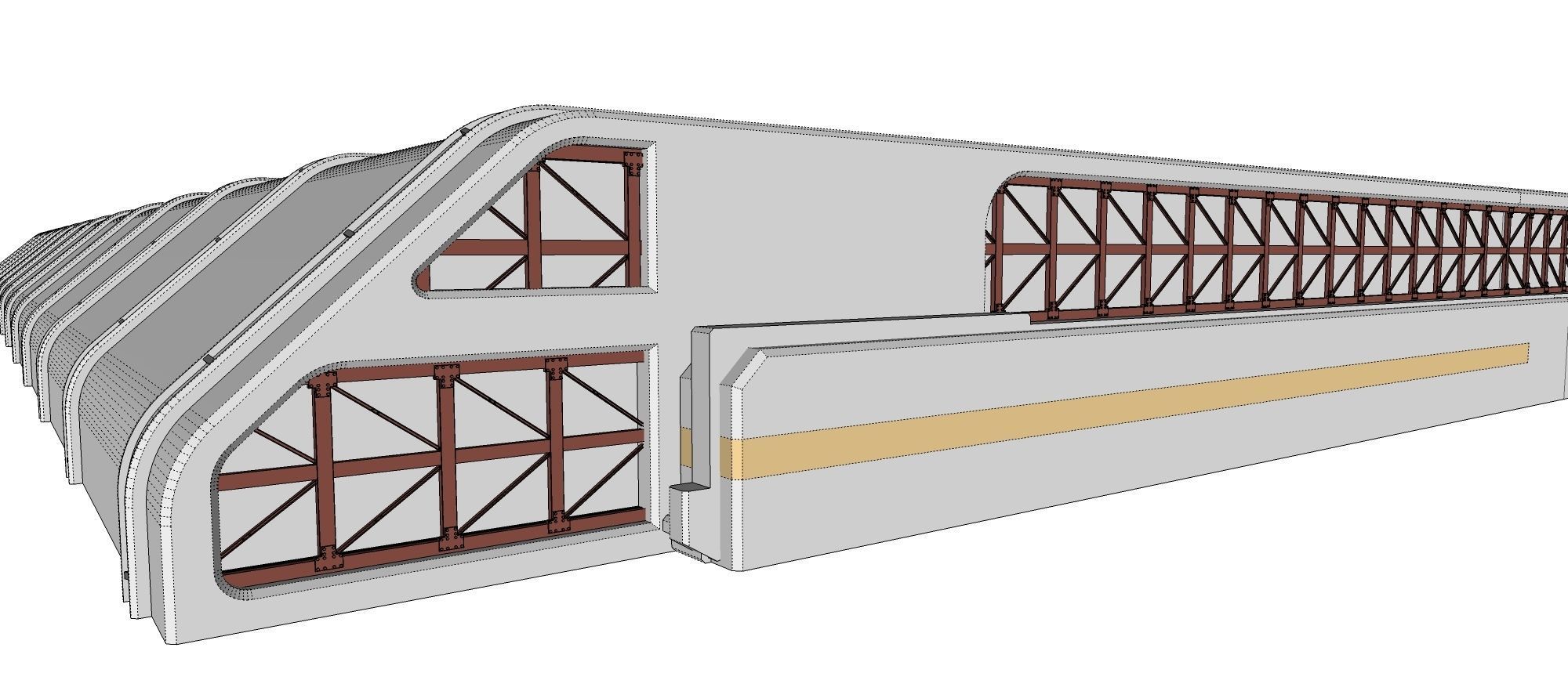 sci-fi architecture 7 3D model_15