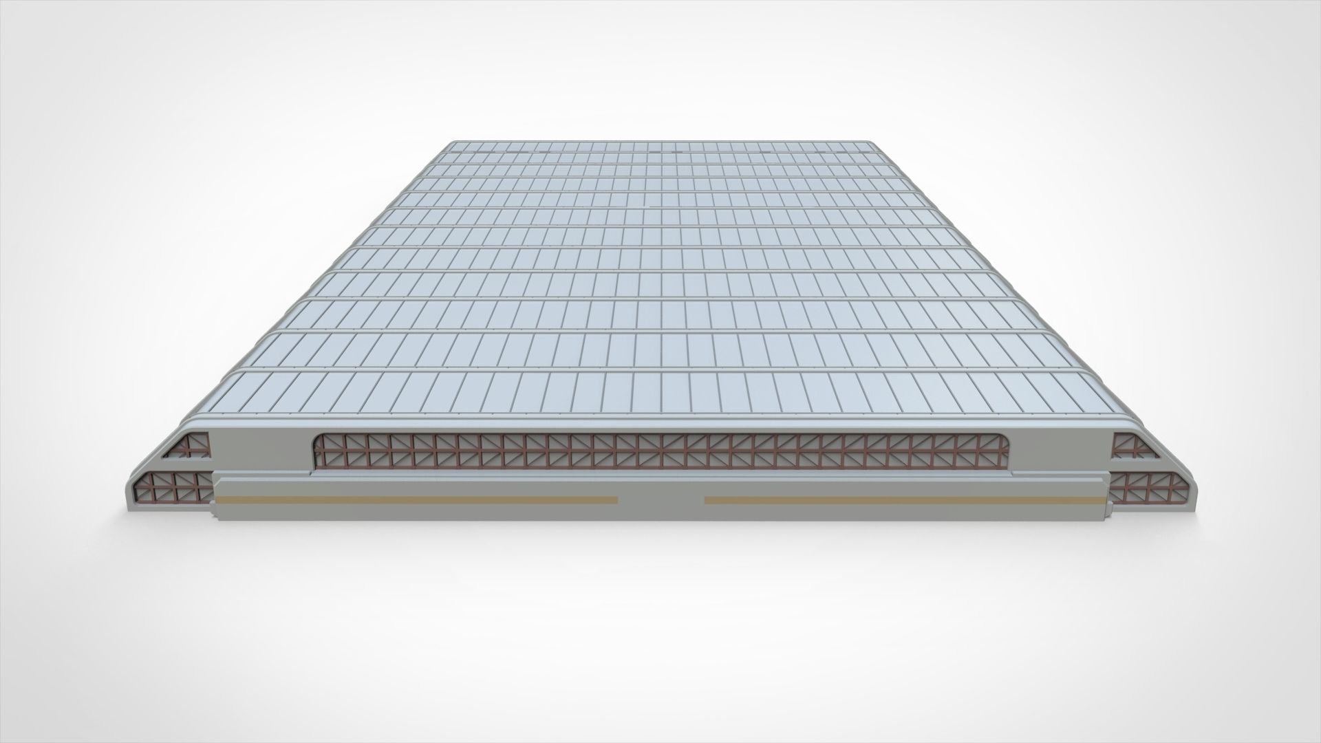 sci-fi architecture 7 3D model_1