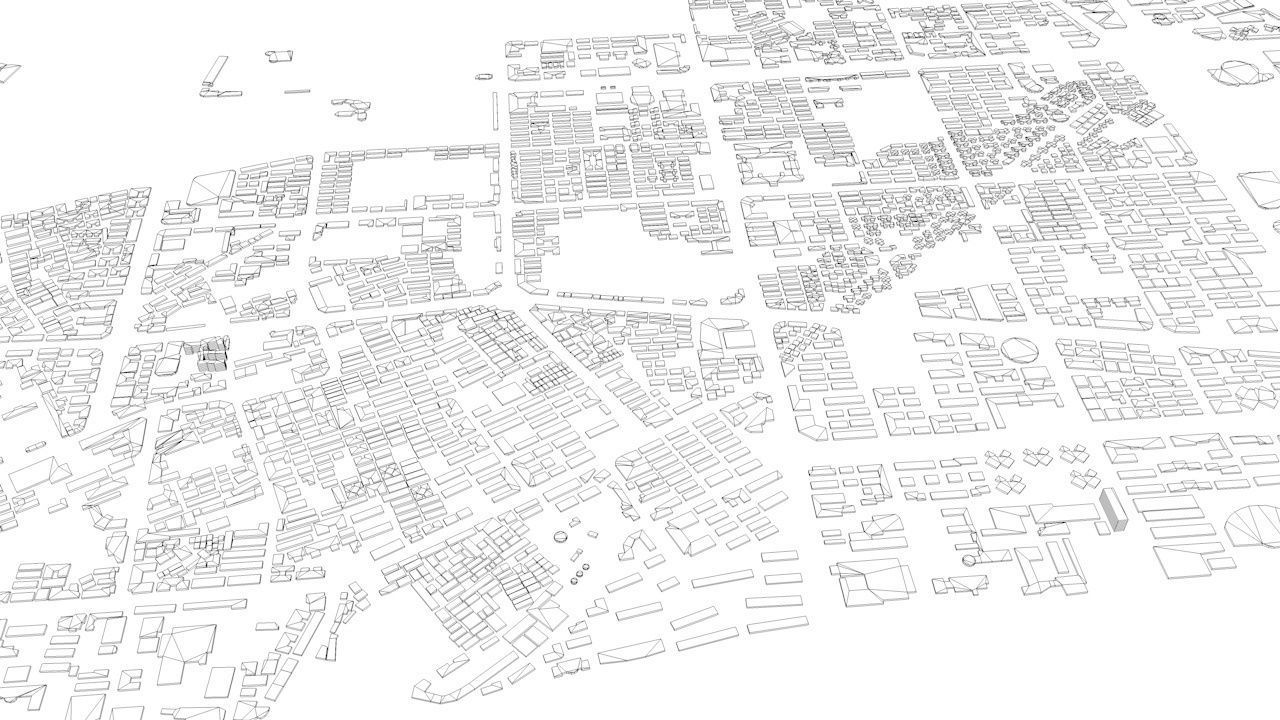 Shantou Streets and Buildings 3D model_9