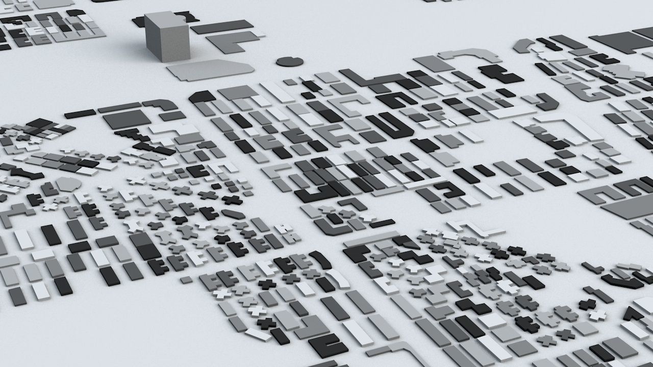Shantou Streets and Buildings 3D model_2