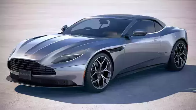 Aston Martin DB11 volante 2019 3D model