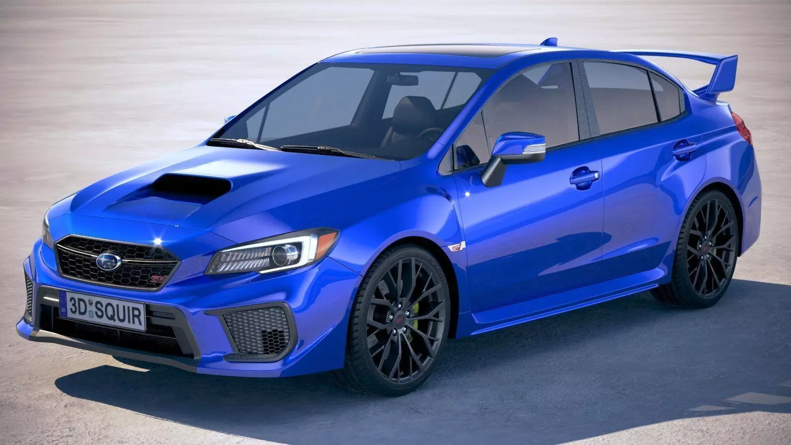 Subaru WRX STI s209 2019 3D model_0