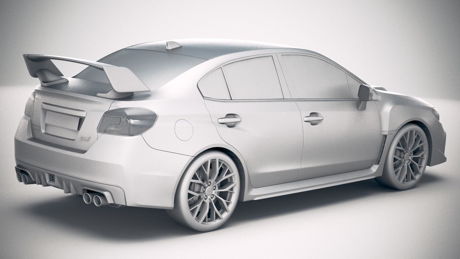 Subaru WRX STI s209 2019 3D model_20