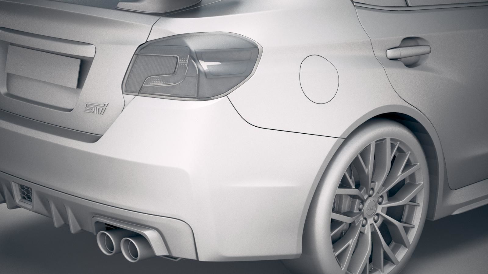 Subaru WRX STI s209 2019 3D model_19