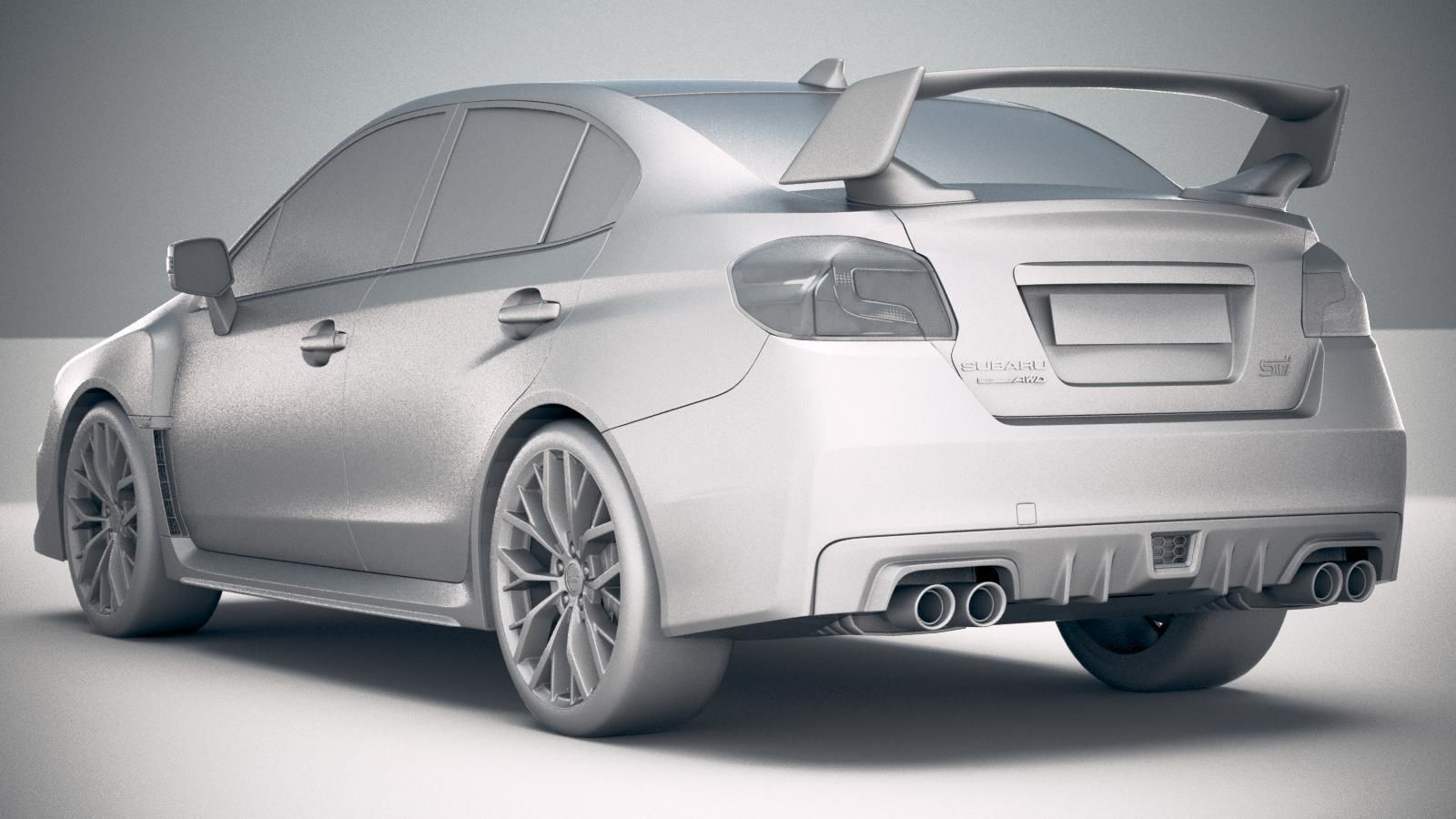 Subaru WRX STI s209 2019 3D model_23