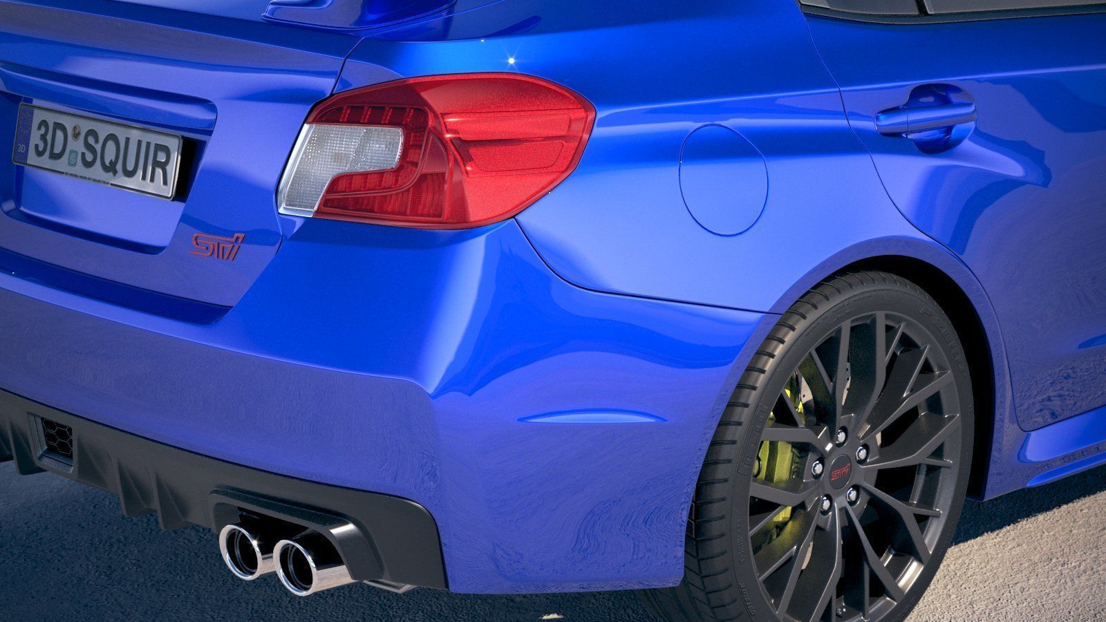 Subaru WRX STI s209 2019 3D model_3