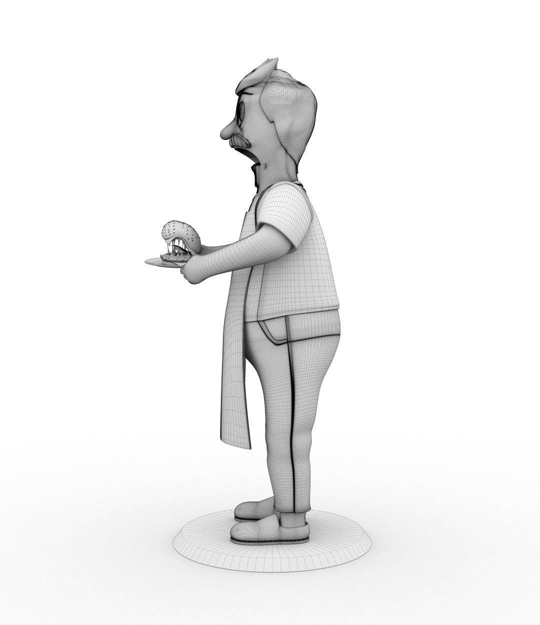 Bob Belcher 3D print model_7