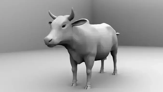 3D Cow