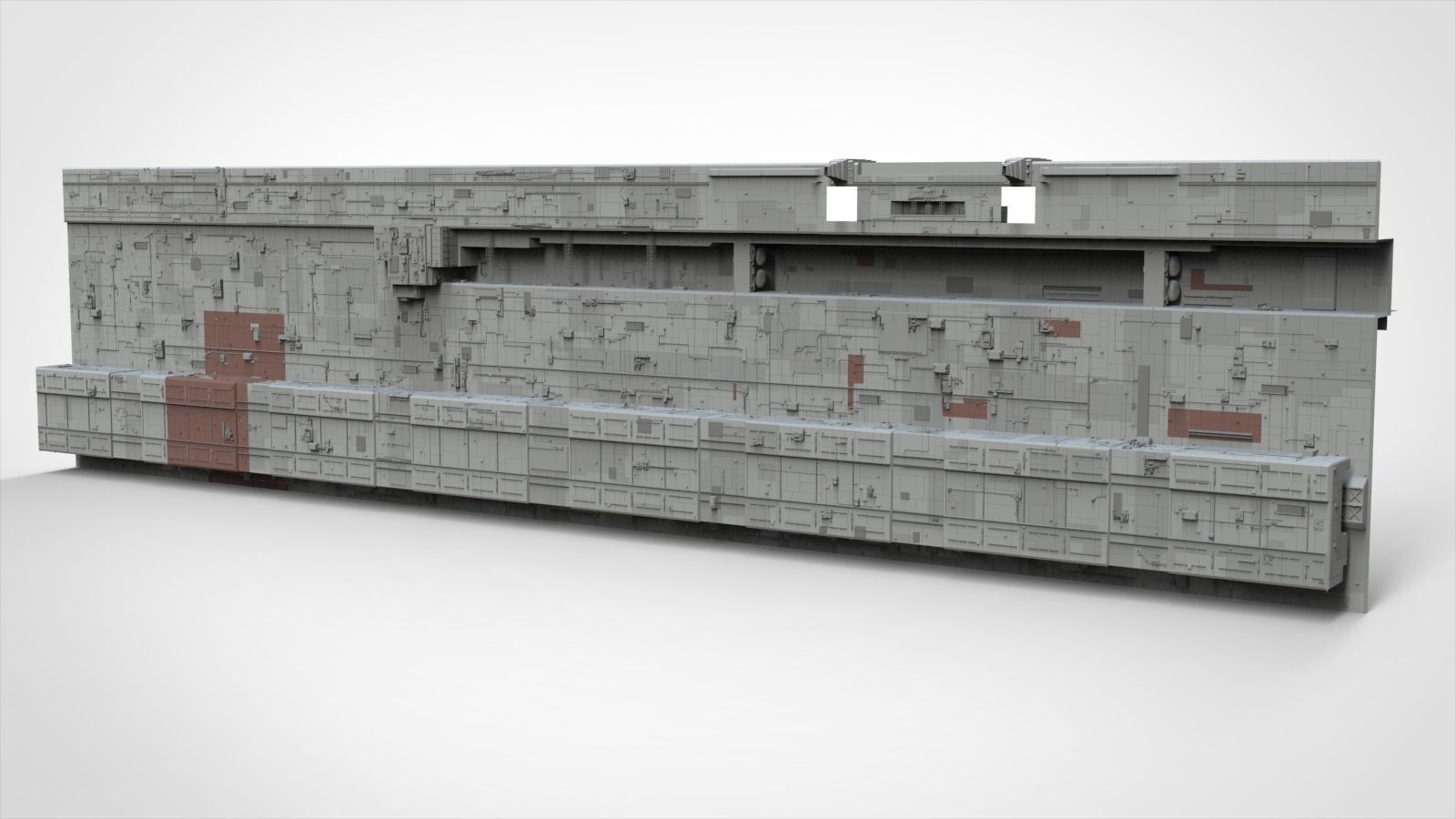 Sci-Fi architecture Elements collection 8 3D model_51