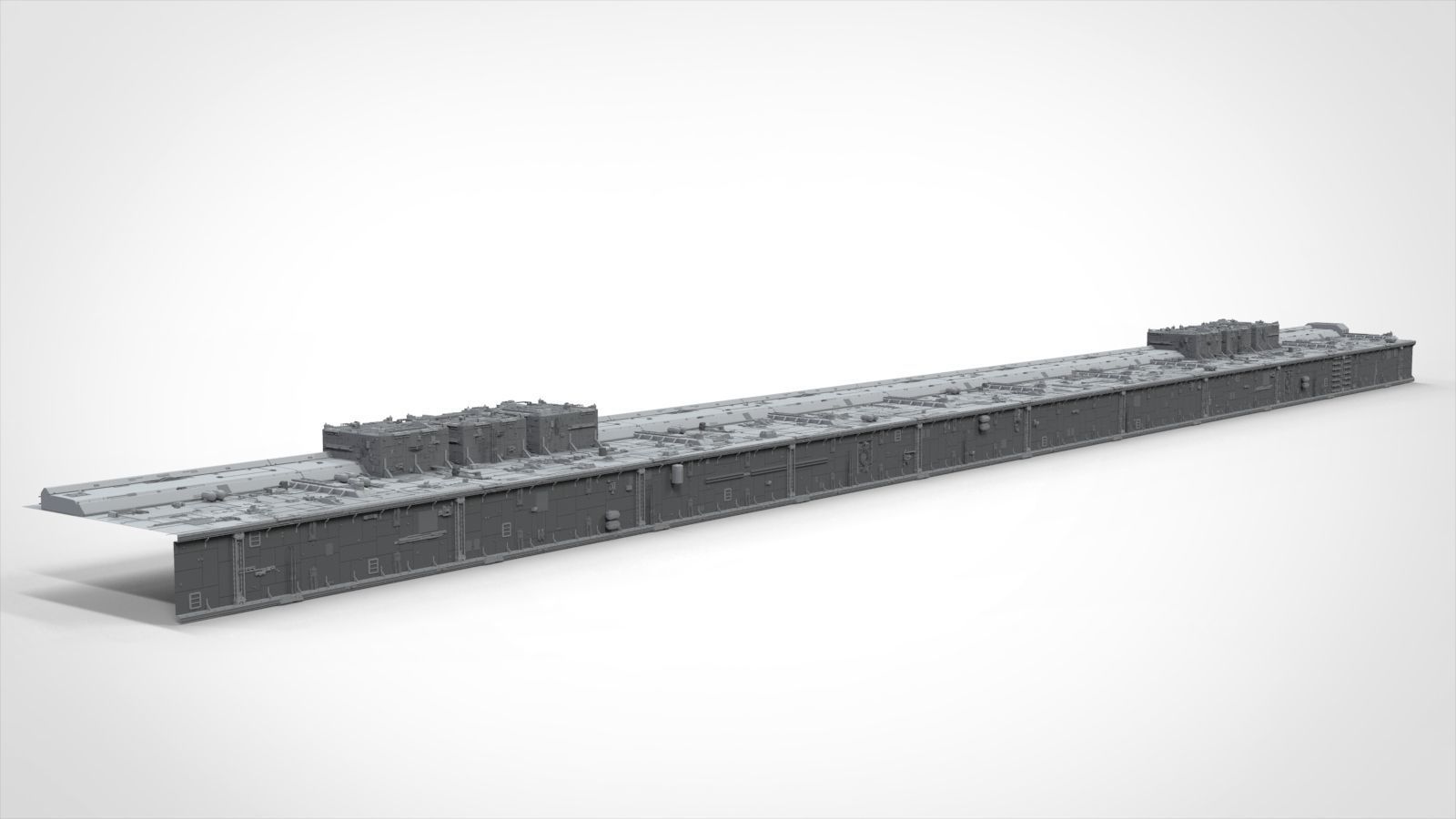 Sci-Fi architecture Elements collection 8 3D model_65