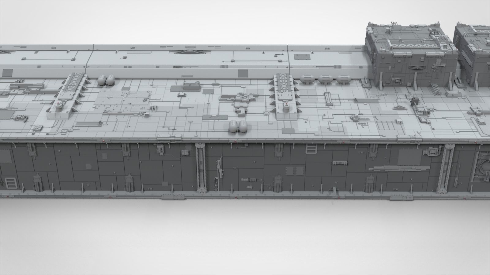 Sci-Fi architecture Elements collection 8 3D model_71