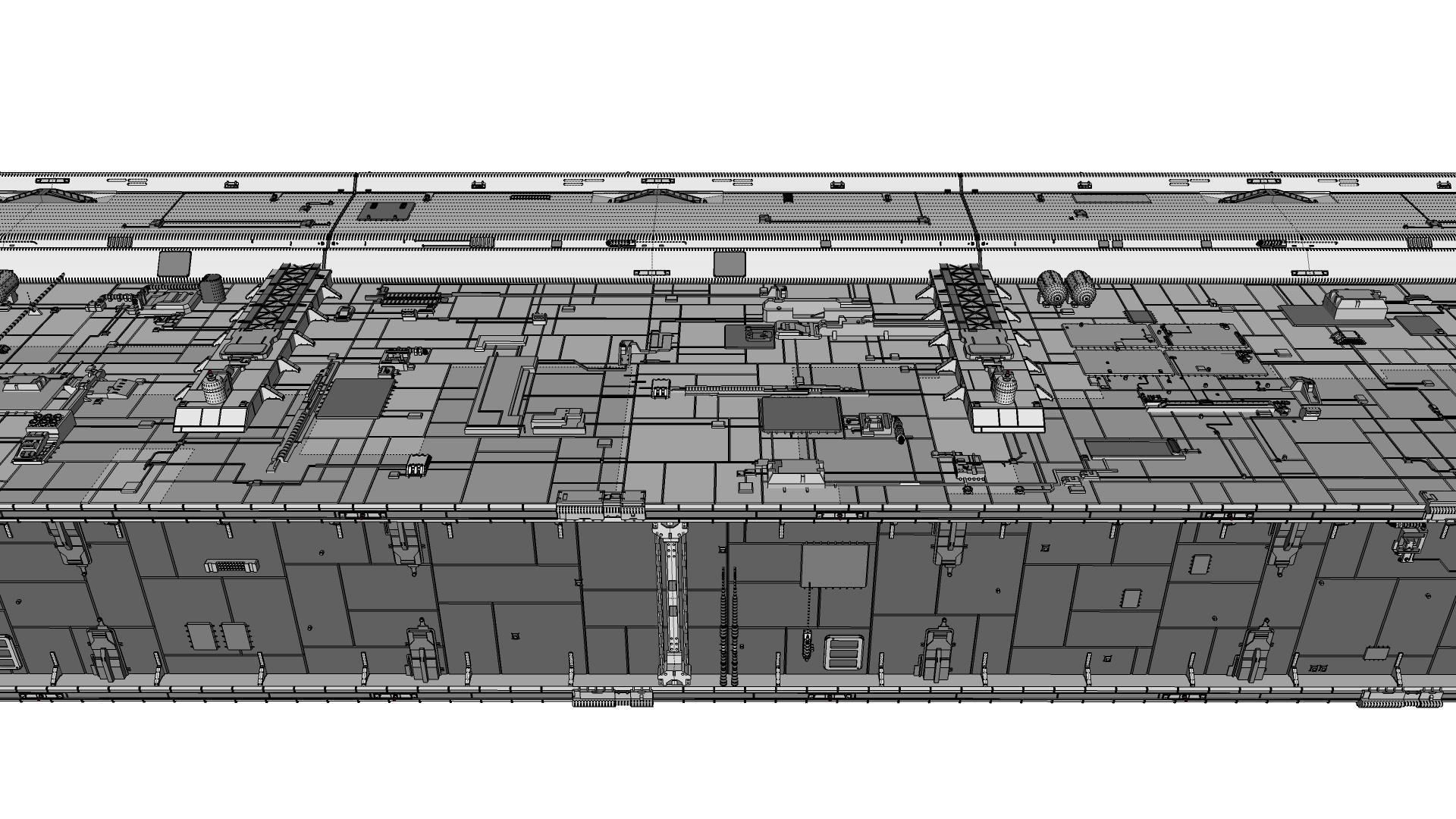 Sci-Fi architecture Elements collection 8 3D model_104