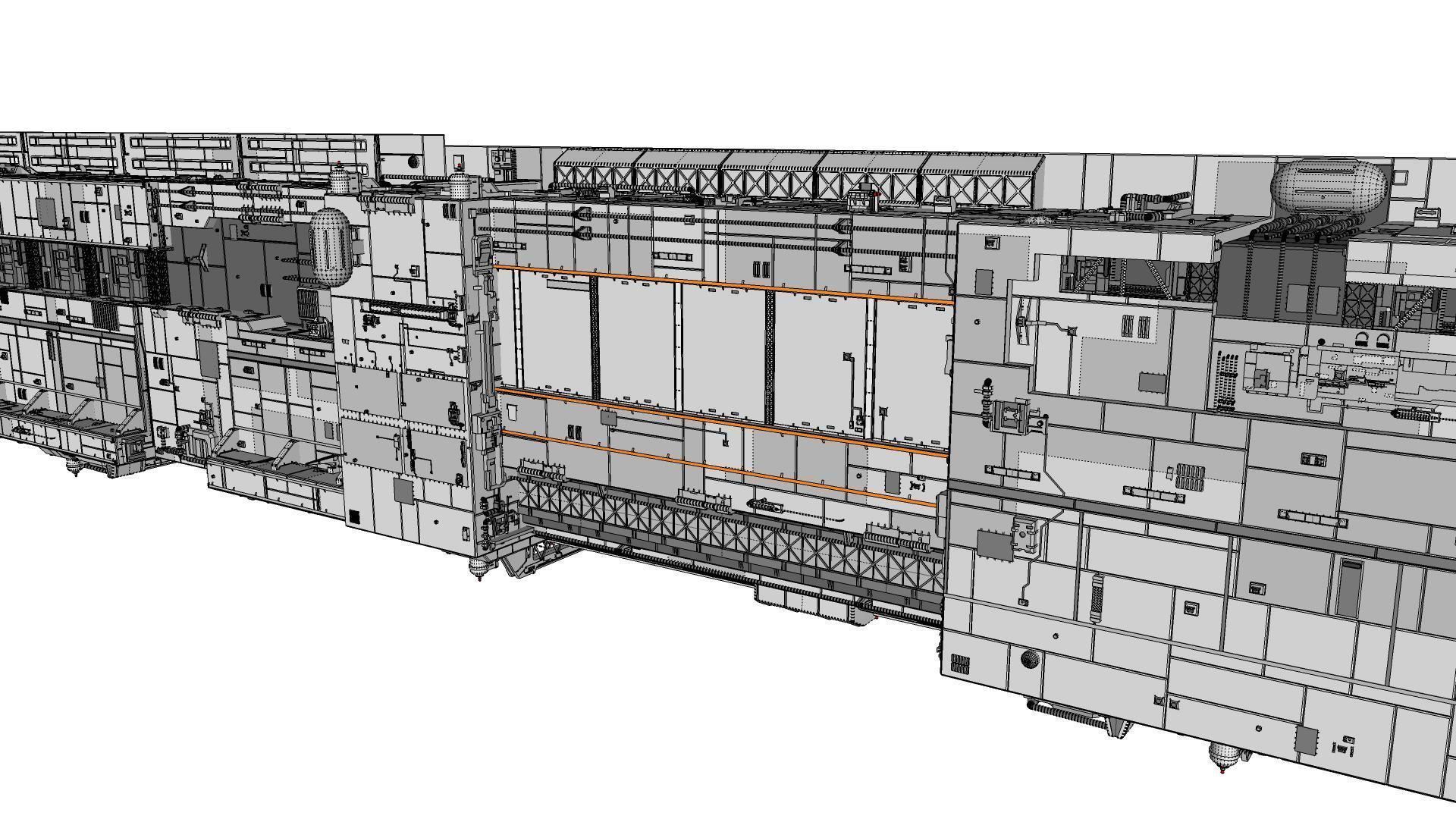 Sci-Fi architecture Elements collection 8 3D model_92