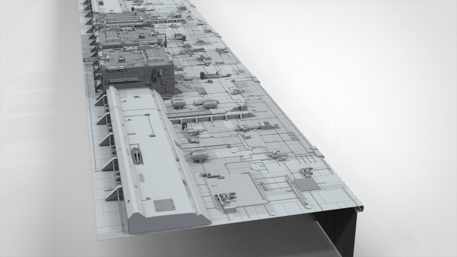 Sci-Fi architecture Elements collection 8 3D model_81