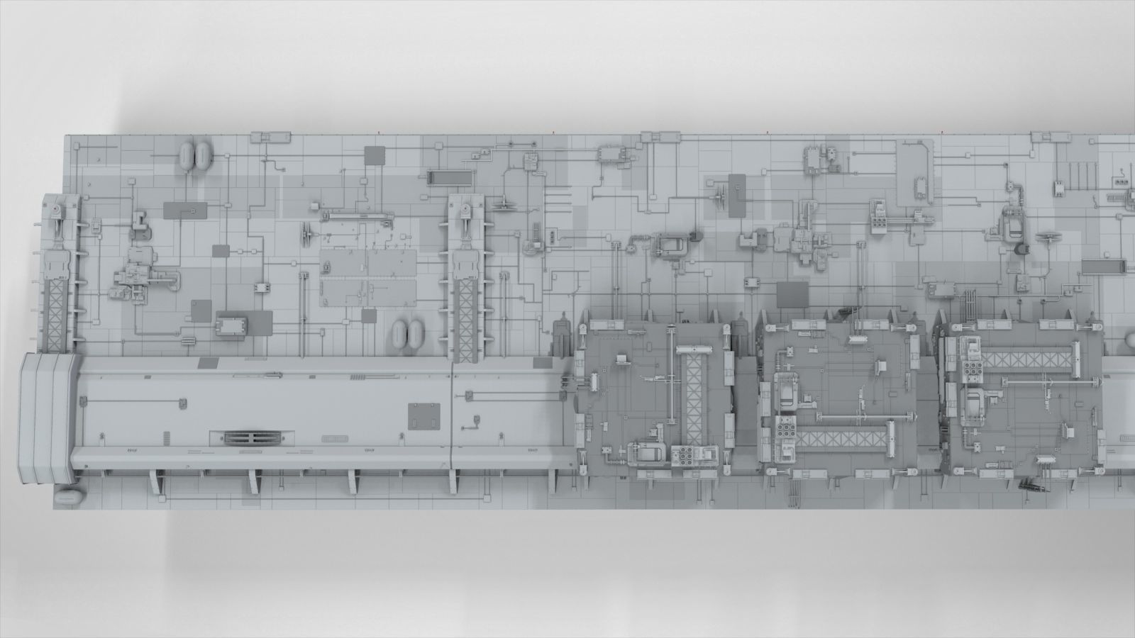 Sci-Fi architecture Elements collection 8 3D model_85