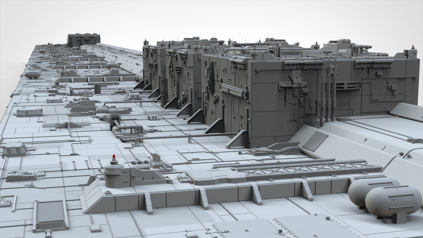 Sci-Fi architecture Elements collection 8 3D model_87