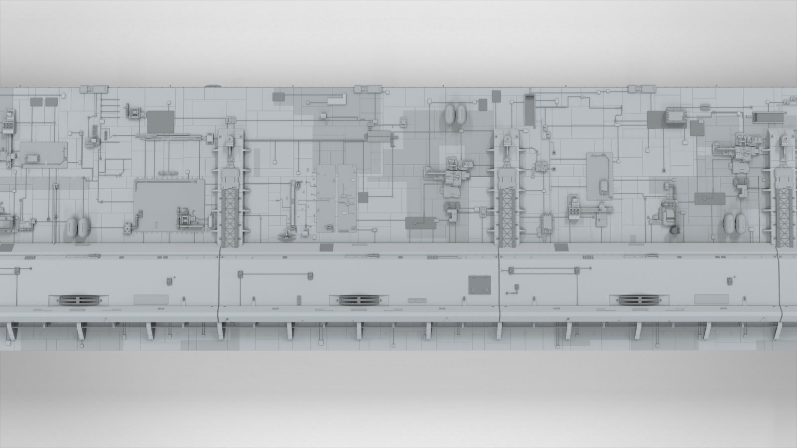 Sci-Fi architecture Elements collection 8 3D model_83
