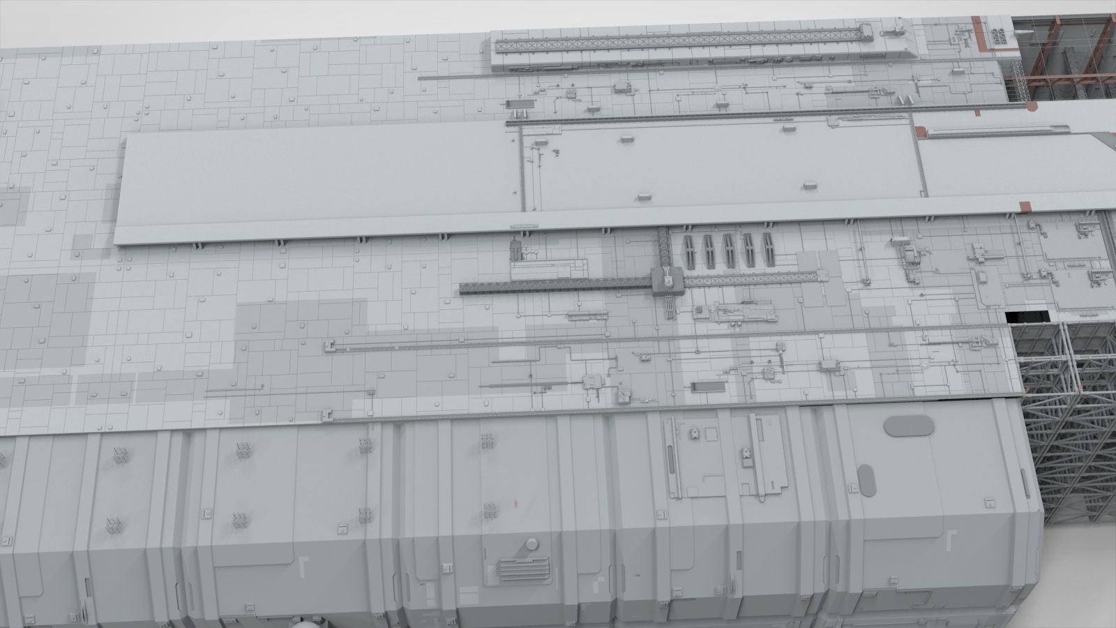 Sci-Fi architecture Elements collection 8 3D model_38