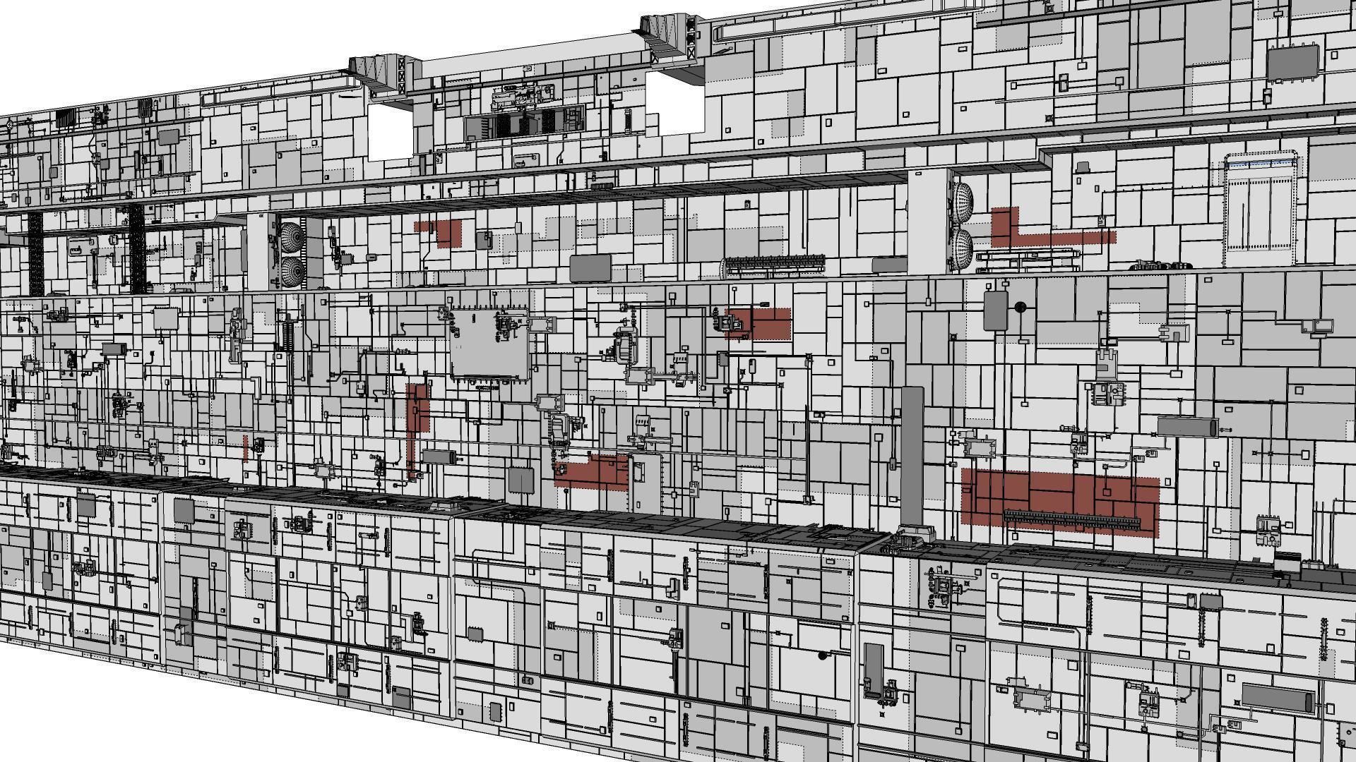 Sci-Fi architecture Elements collection 8 3D model_101