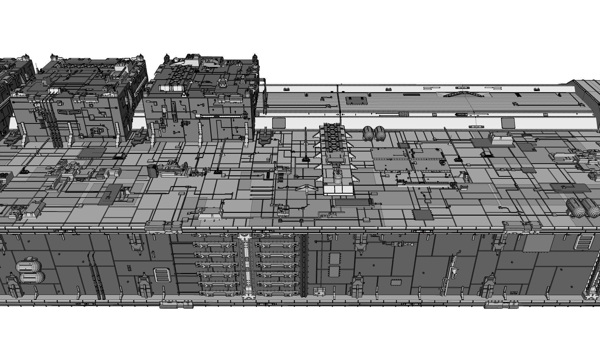 Sci-Fi architecture Elements collection 8 3D model_106