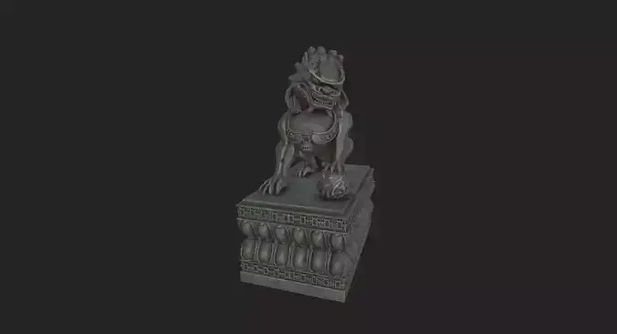 Guardian Lion Statue