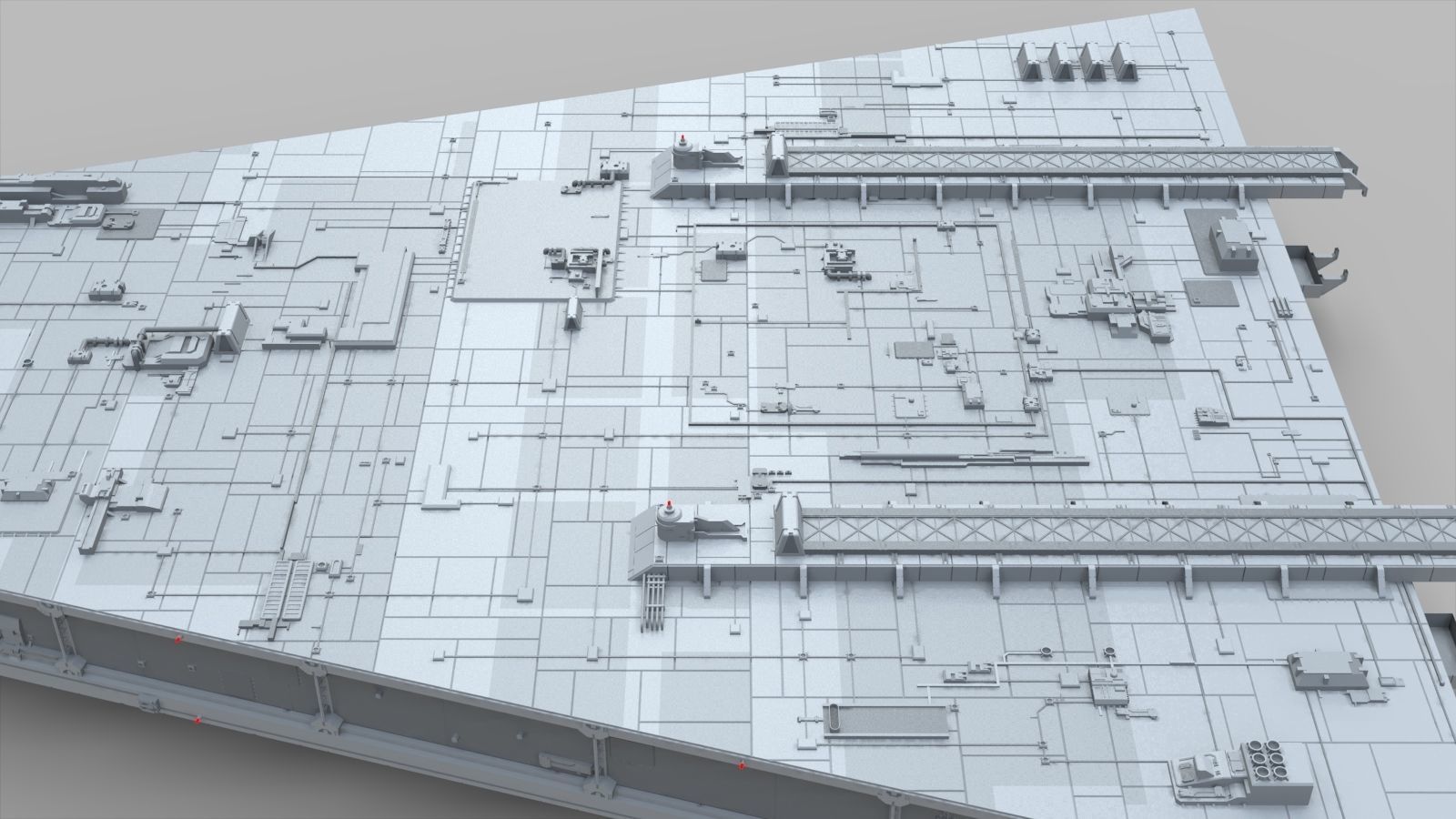Sci-Fi architecture Elements collection 9 3D model_30