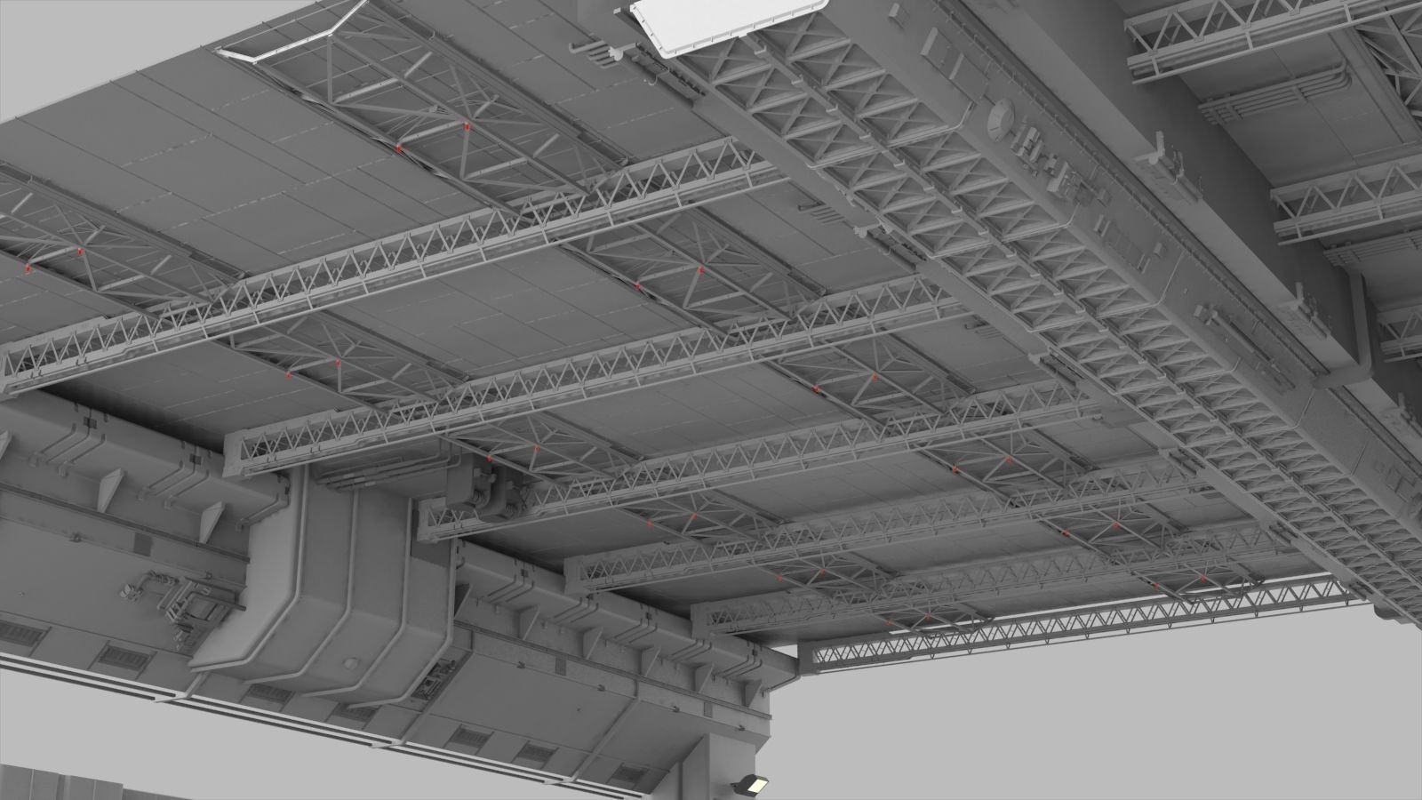 Sci-Fi architecture Elements collection 9 3D model_20