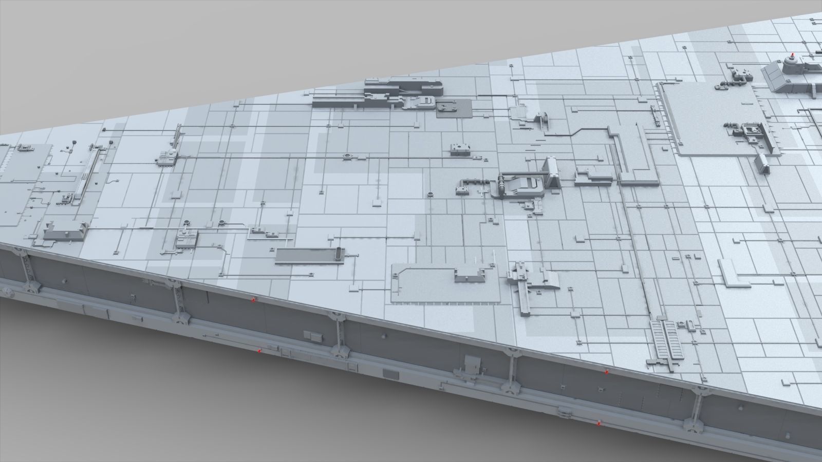 Sci-Fi architecture Elements collection 9 3D model_31