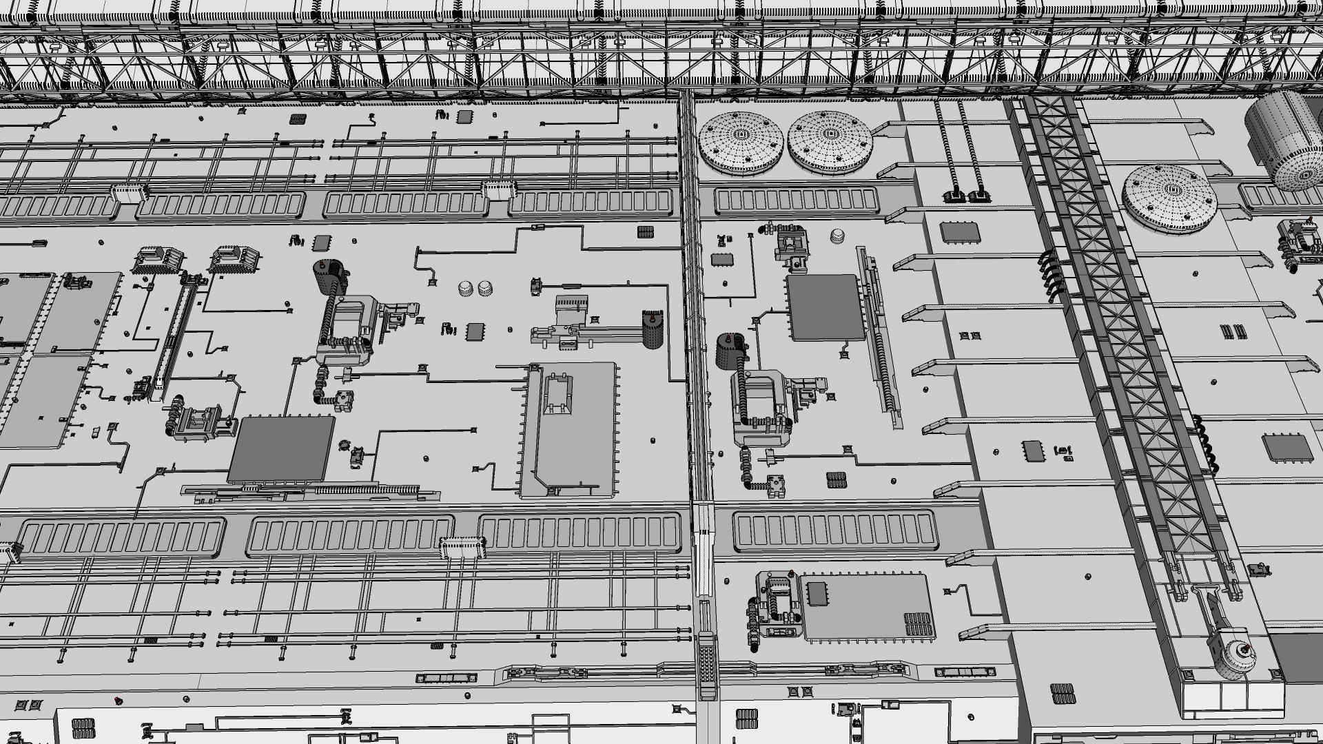 Sci-Fi architecture Elements collection 9 3D model_51