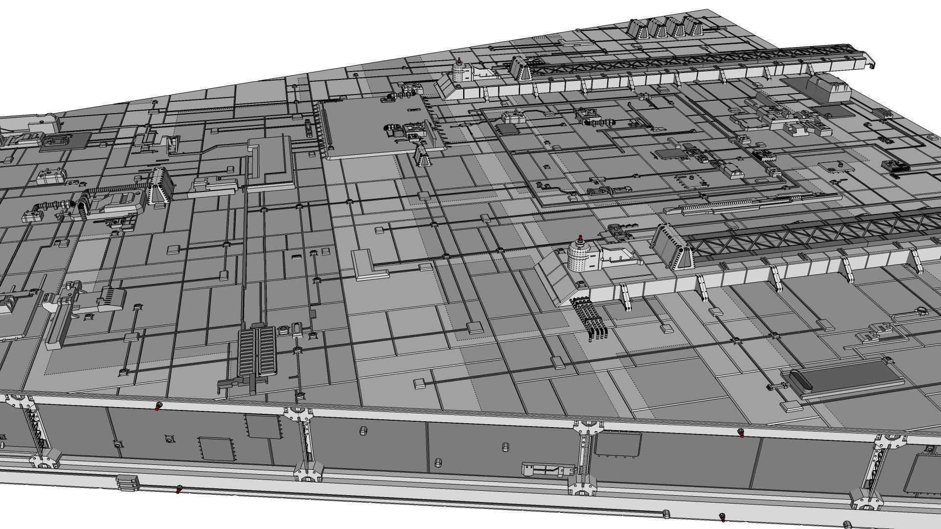 Sci-Fi architecture Elements collection 9 3D model_56