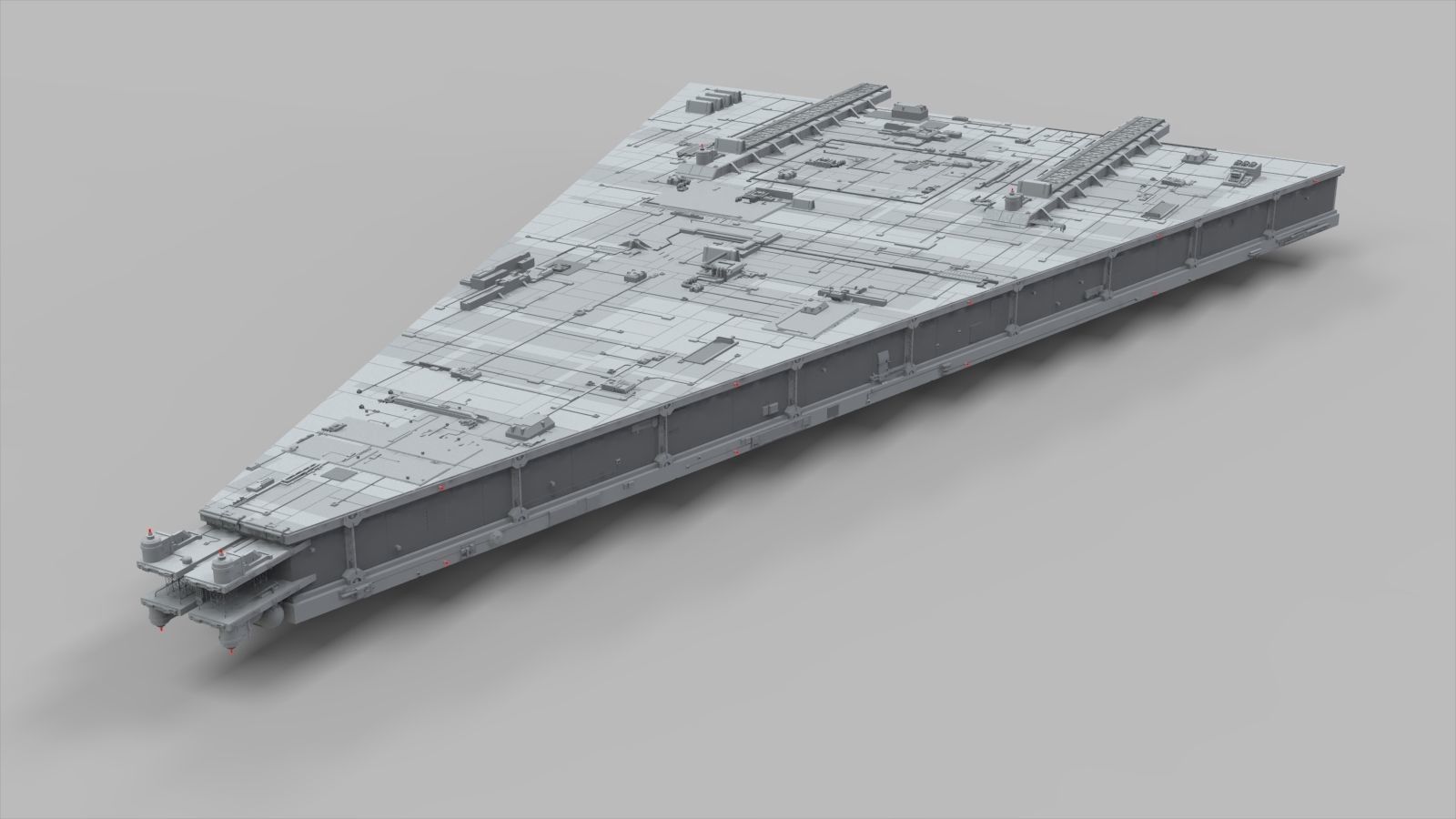 Sci-Fi architecture Elements collection 9 3D model_29