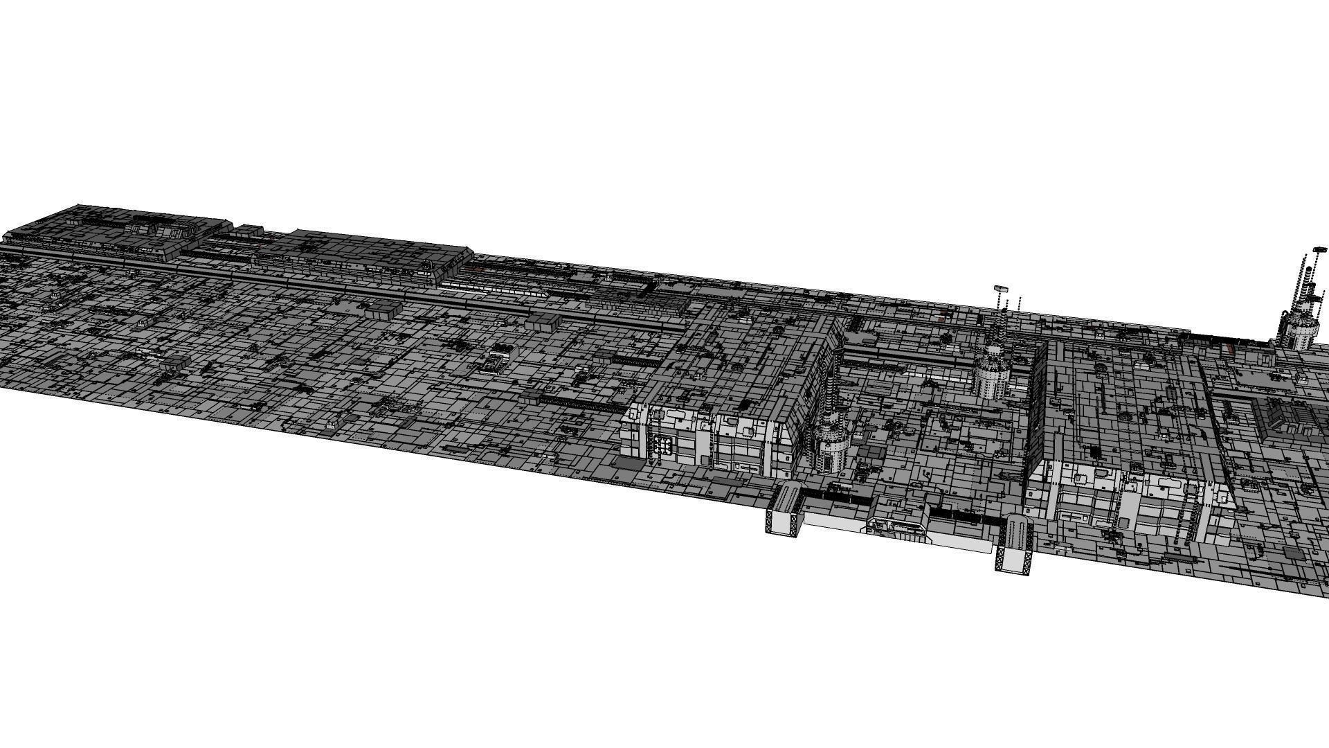 Sci-Fi architecture Elements collection 10 3D model_51