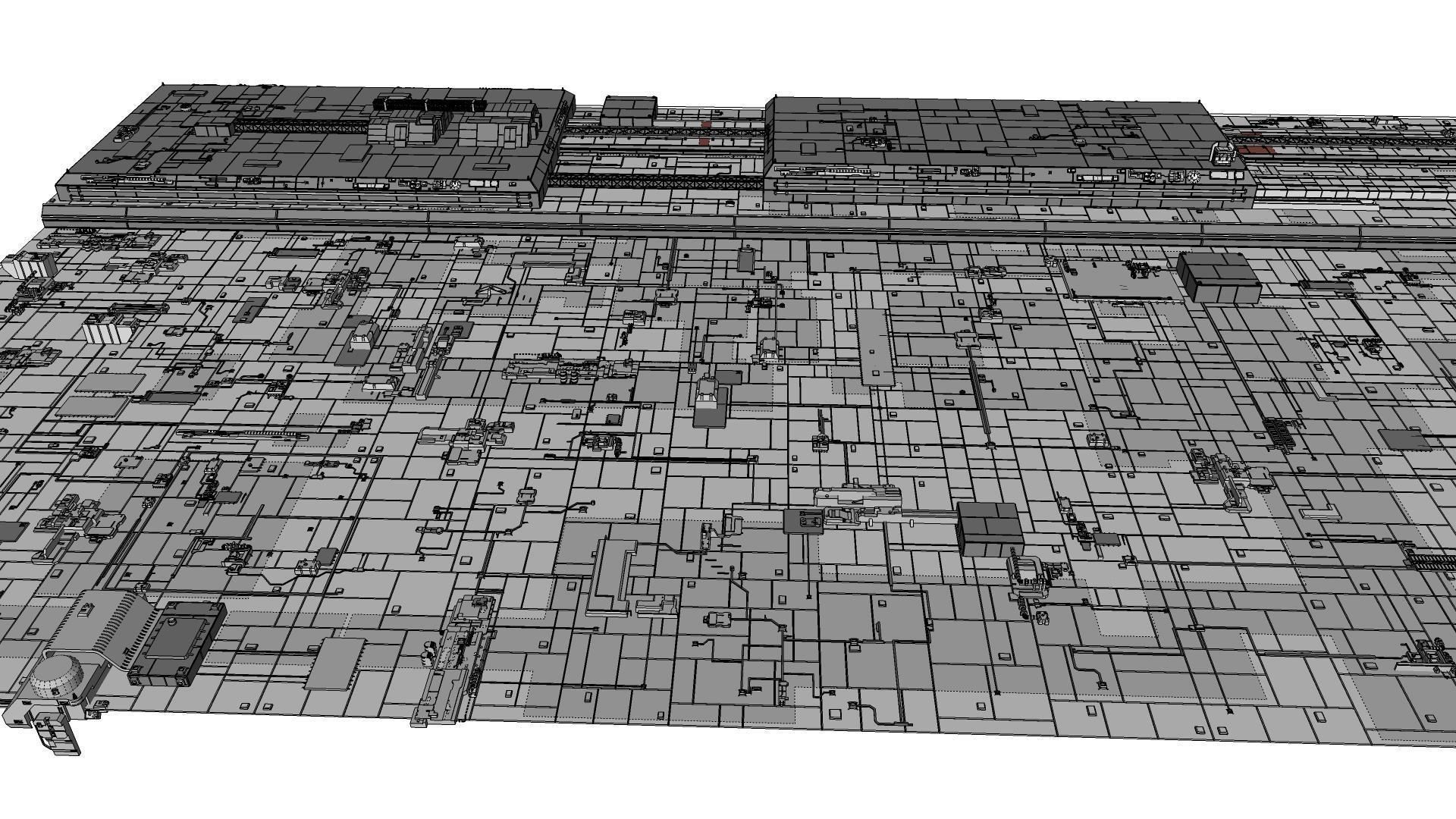 Sci-Fi architecture Elements collection 10 3D model_54