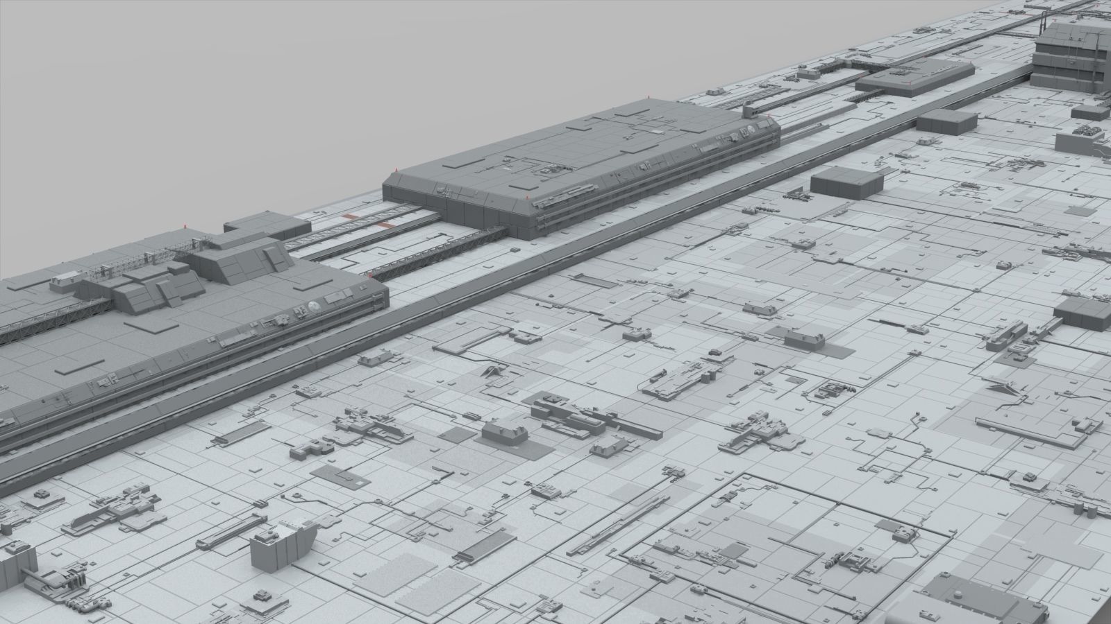 Sci-Fi architecture Elements collection 10 3D model_27