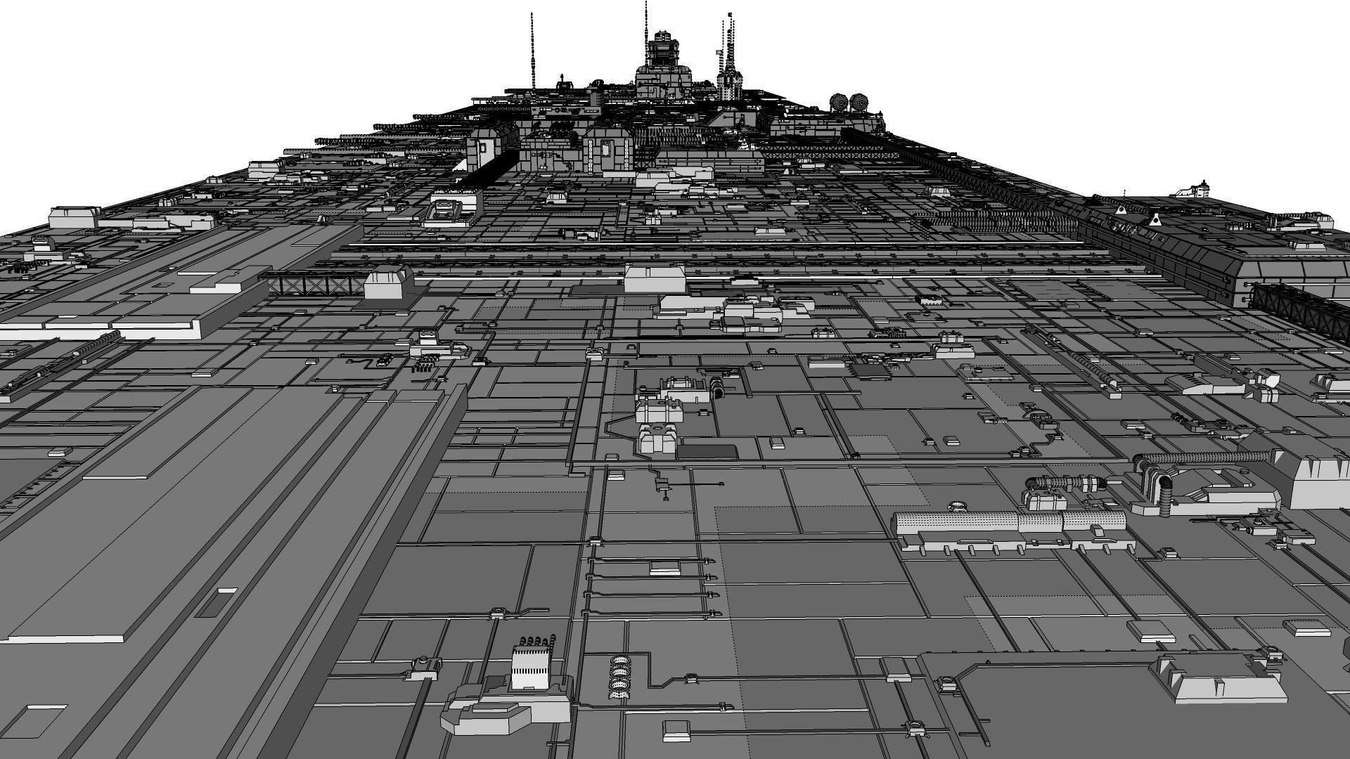 Sci-Fi architecture Elements collection 10 3D model_45