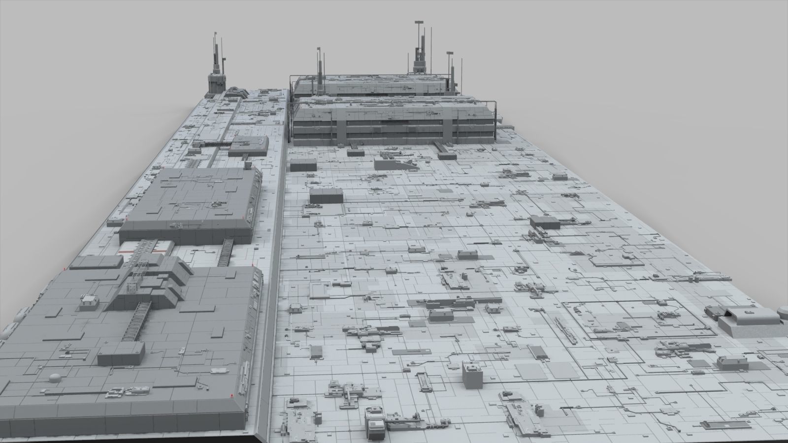 Sci-Fi architecture Elements collection 10 3D model_26