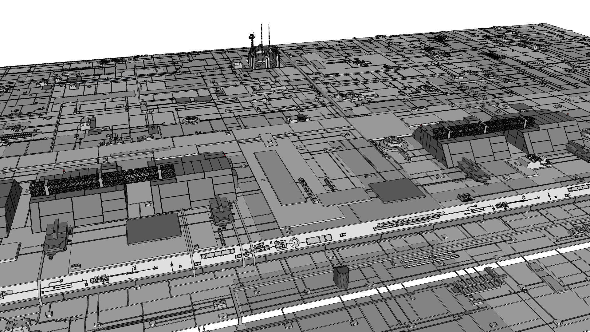 Sci-Fi architecture Elements collection 10 3D model_49