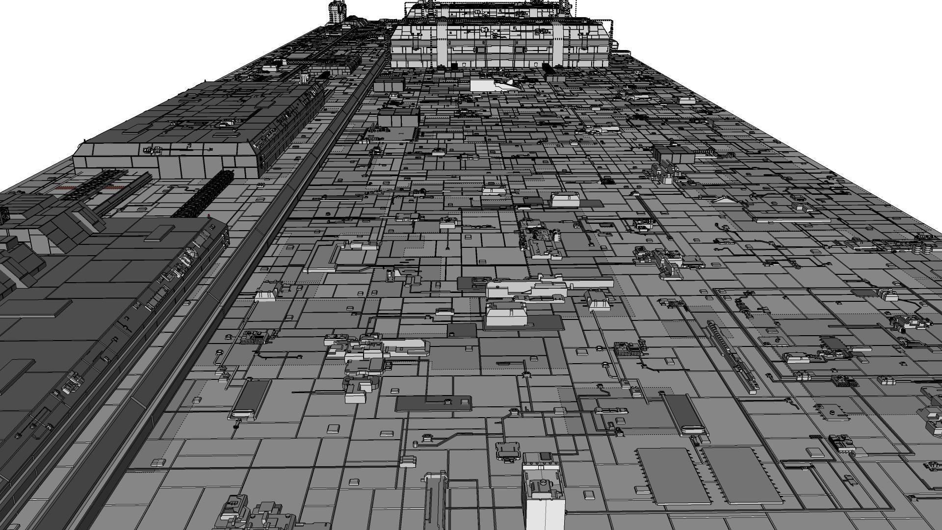 Sci-Fi architecture Elements collection 10 3D model_55